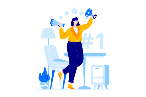 Achievement Vector Illustration: A Versatile Graphic for Handmade Creations