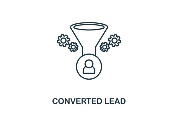 Converted Lead Icon Review: A Graphic Design Asset for Creative Branding