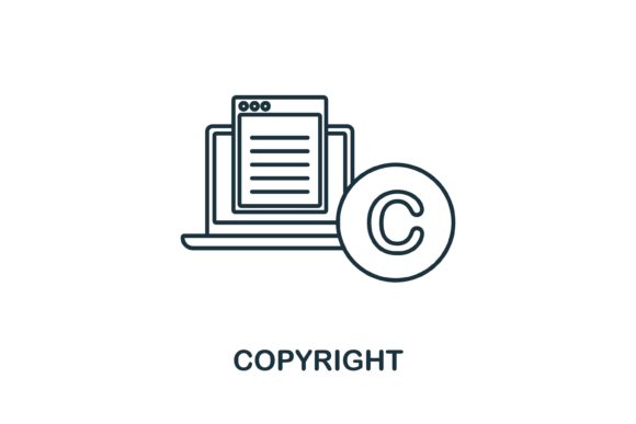 Copyright Icon: A Versatile Graphic Design Asset for Modern Branding