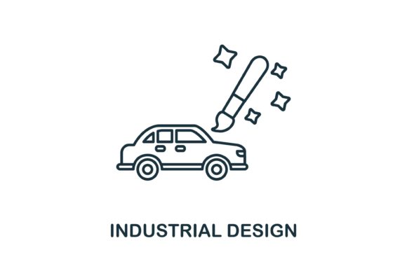 Industrial Design Icon: A Practical Graphic Asset for Small Business Branding