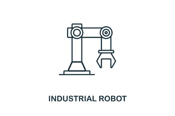 Industrial Robot Icon Review for Embroidery Projects