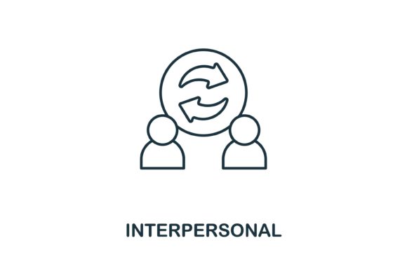 Interpersonal Icon: A Versatile Graphic for Professional Web Design and Editorial Use
