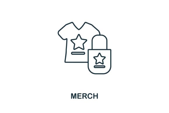 Merch Icon: A Versatile Graphic Design Asset for Modern Content Publishing