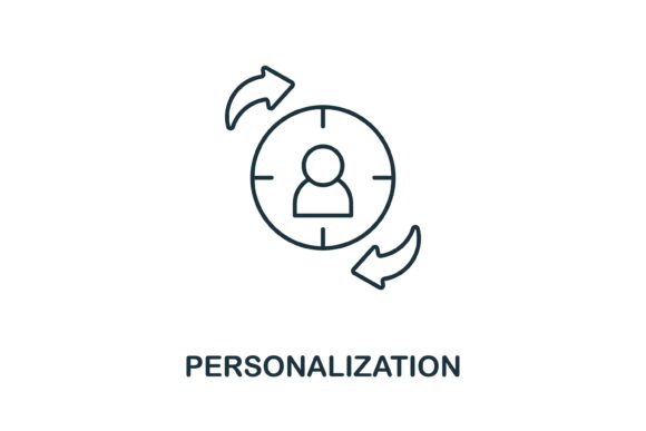 Personalization Icon: A Versatile Graphic for Local Business Branding