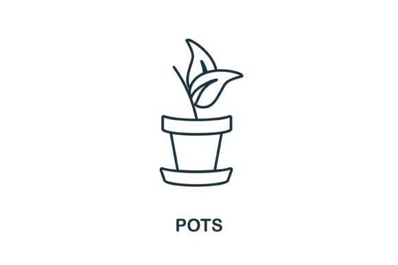 Pots Icon: A Thoughtful Addition to Your Embroidery Projects