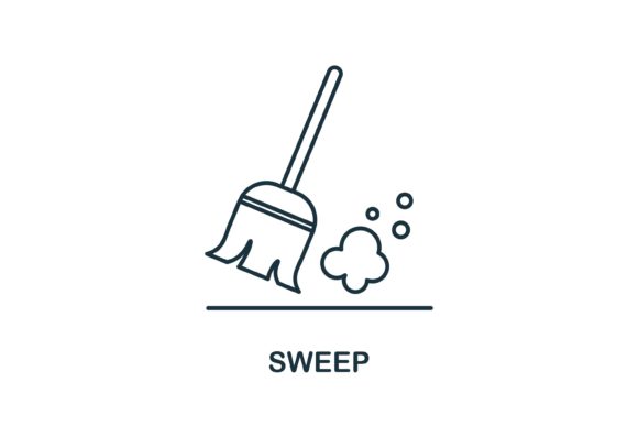 Sweep Icon Graphics: A Versatile Design Asset for Handmade Creations
