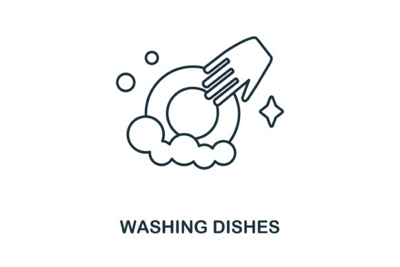 Washing Dishes Icon: A Practical Embroidery Design Review